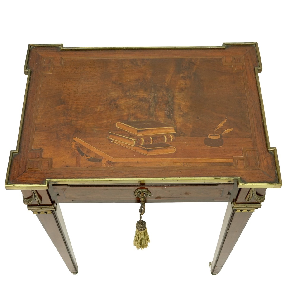 French Inlaid Witting Desk/Table - Image 3 of 7