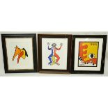 Three (3) Alexander Calder (1898 - 1976) Prints