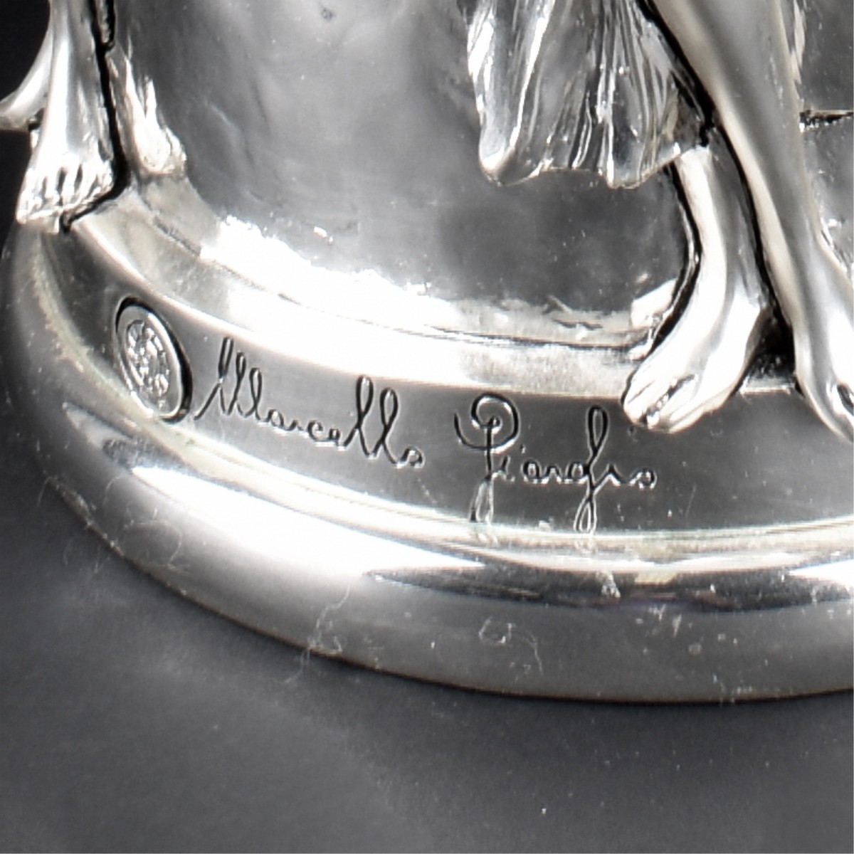 Figural Silver Plate Champagne Bucket - Image 4 of 6