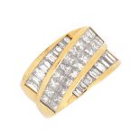 Vintage 3.45ct TW Diamond and 18K Ring