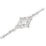 14.44ct TW Diamond and 18K Bracelet