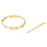 Cartier Diamond and 18K Love Bracelet