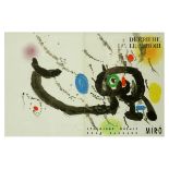 After: Joan Miro, French (1893 - 1983) Art poster