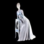 Large Lladro "Lady Empire" Porcelain Figurine