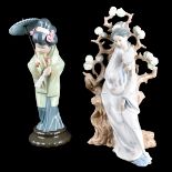 Grouping of Two (2) Lladro Porcelain Figurines