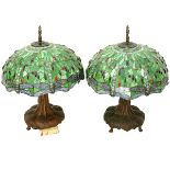 Tiffany Style Drogonfly Lamps