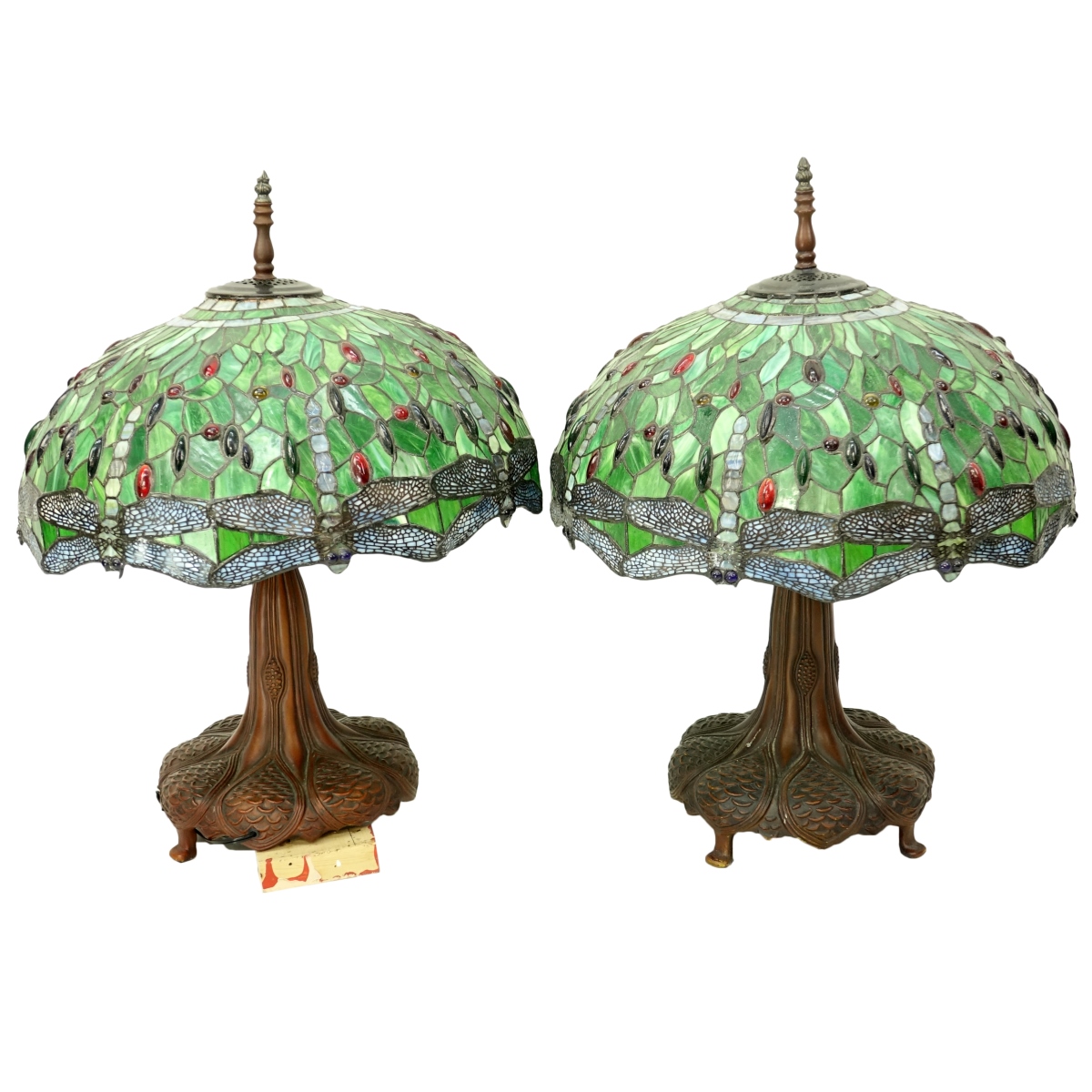 Tiffany Style Drogonfly Lamps - Image 2 of 6