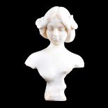 Carlo Pittaluga (19th/20th C.) Marble Sculpture