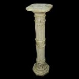 19/20th Century Neoclassical Style Marble Pedestal