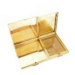 Vintage Bulgari 18kt Gold Compact