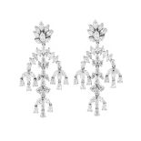 Diamond and 18K Earrings