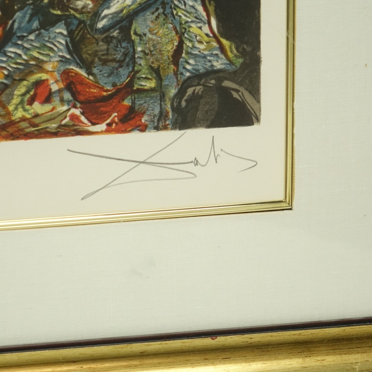 after: Salvador Dali (1904-1989) Color Lithograph - Image 3 of 5