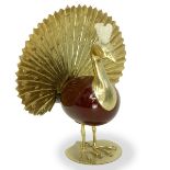 Antonio Pavia Ostrich Egg Bird Sculpture