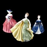 3 Royal Doulton Figurines