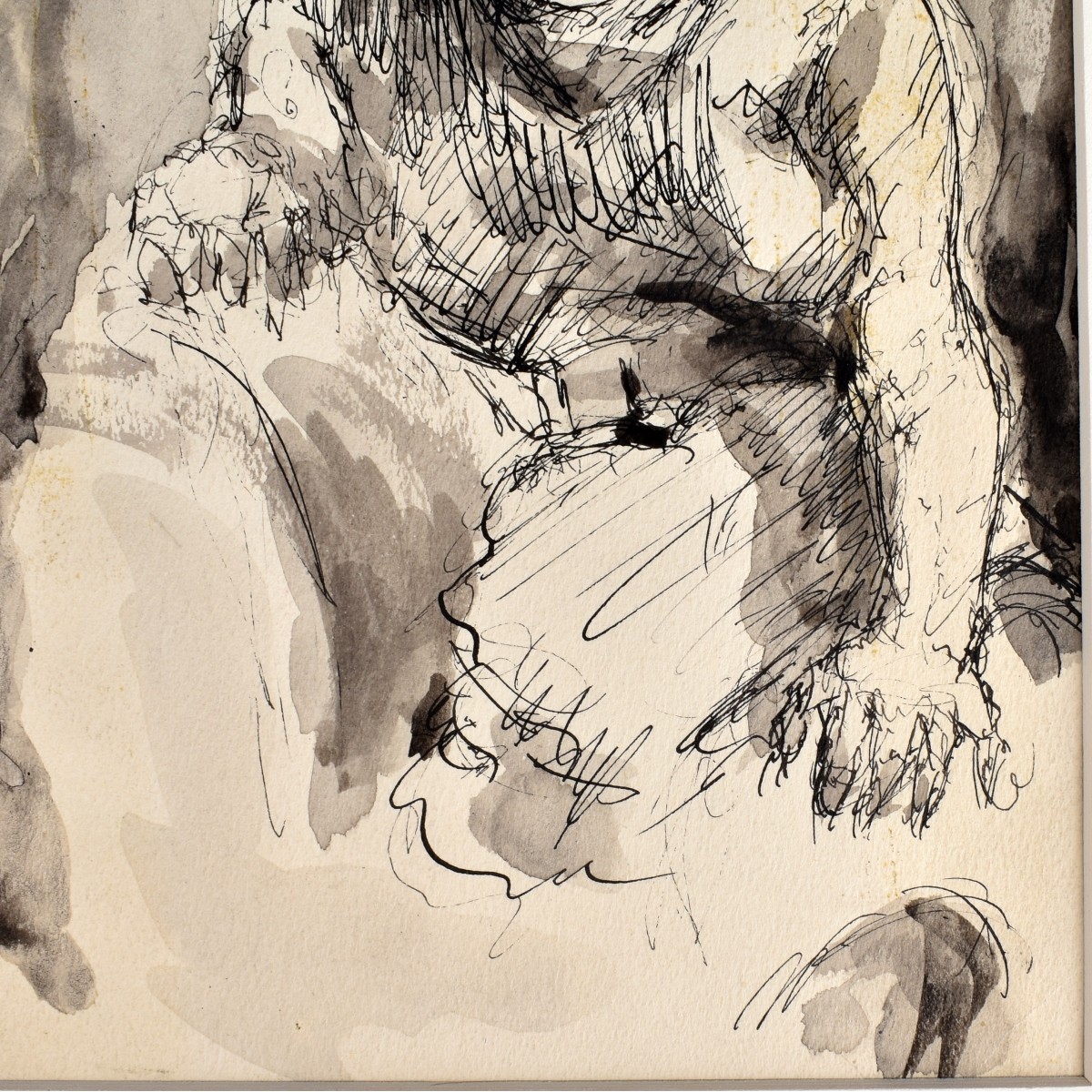 Dox Thrash, American (1893-1965) Pen & Ink - Image 4 of 5