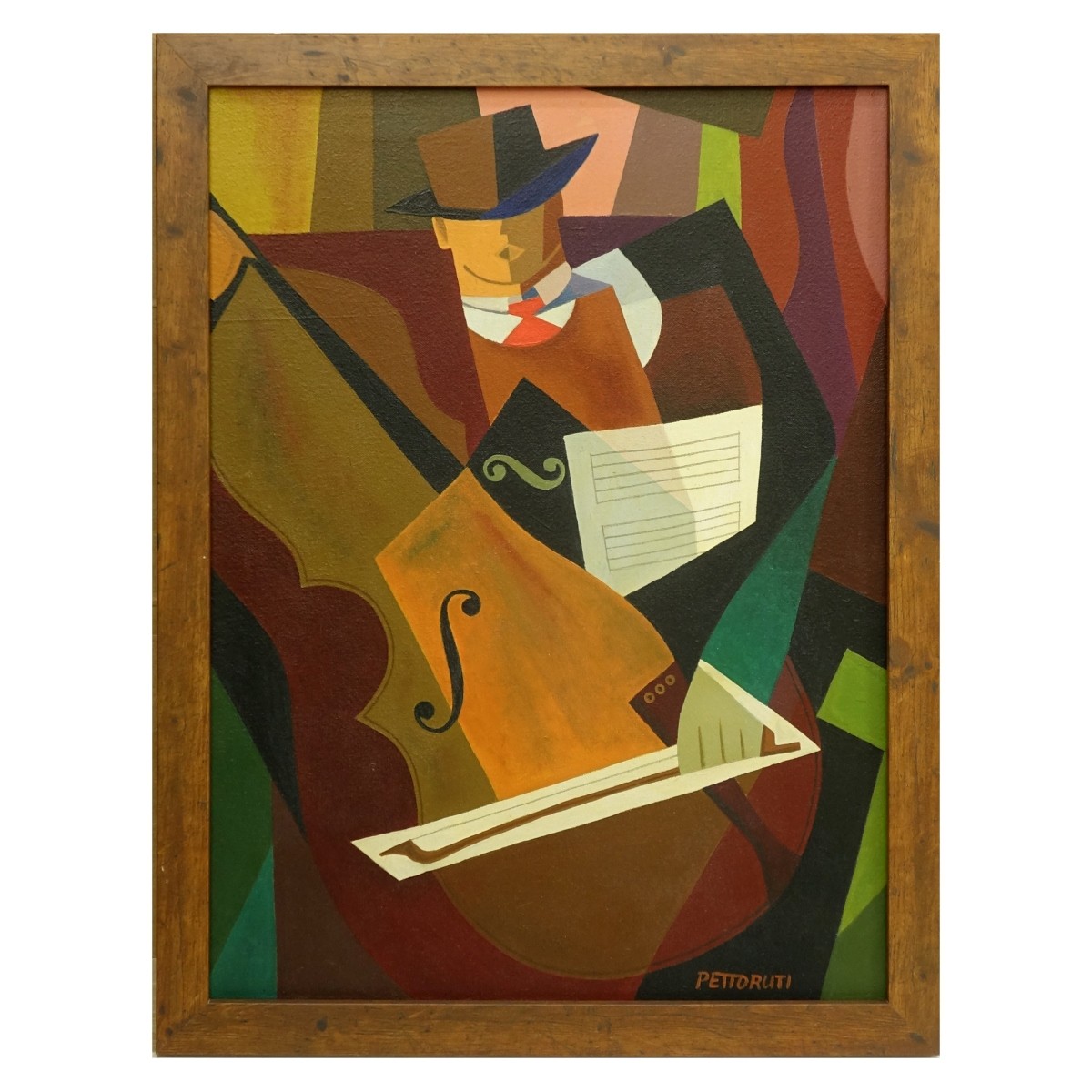 Possibly: Emilio Pettoruti (1892-1971) Oil/ Canvas - Image 2 of 5