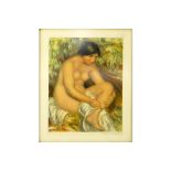 After: Pierre Renoir, French (1841-1919) "Bather