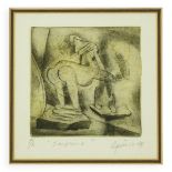 Edmundo Aquino (born 1939) Artist Proof Etching