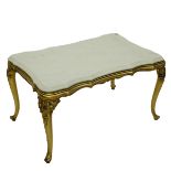 Italian Giltwood Marble Top Coffee Table