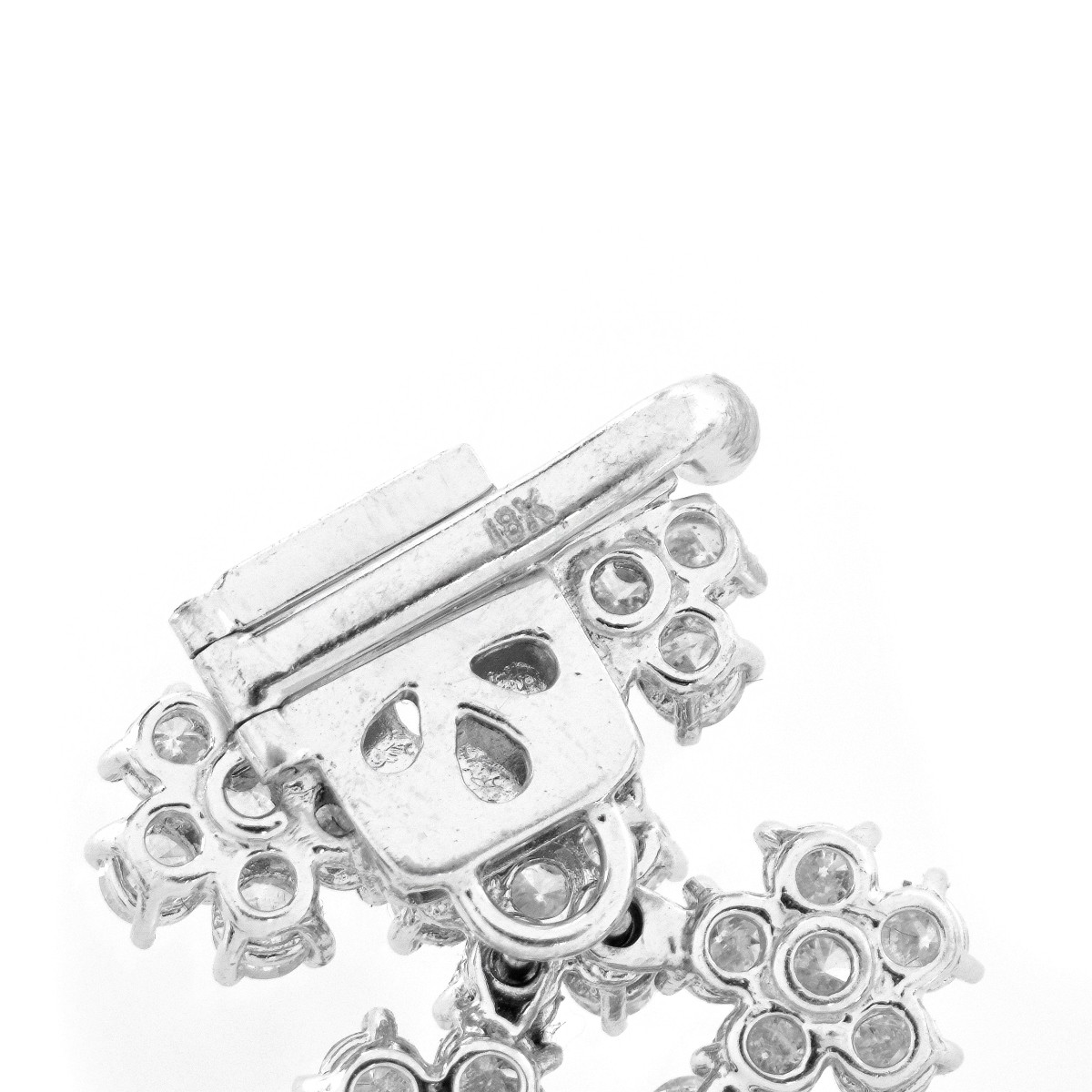 Diamond and 18K Bracelet - Image 5 of 7