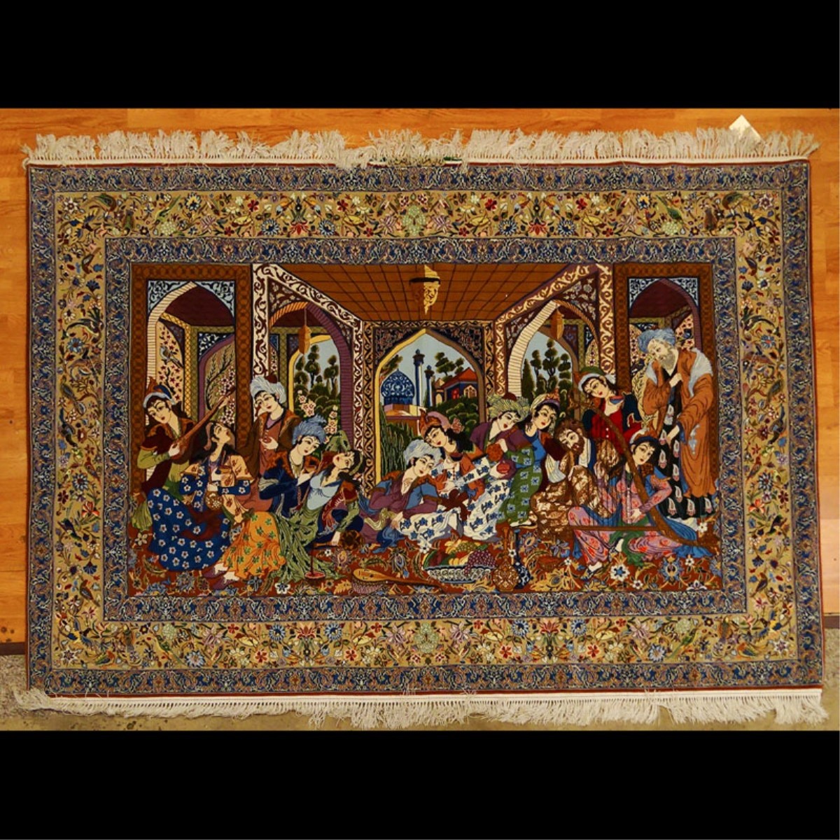 Persian Isfahan Rug - Image 4 of 4