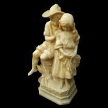 Italian Alabaster Sculpture