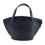 Louis Vuitton Black Epi Leather Bag