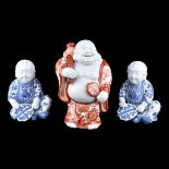 Three Chinese Porcelain Figurines