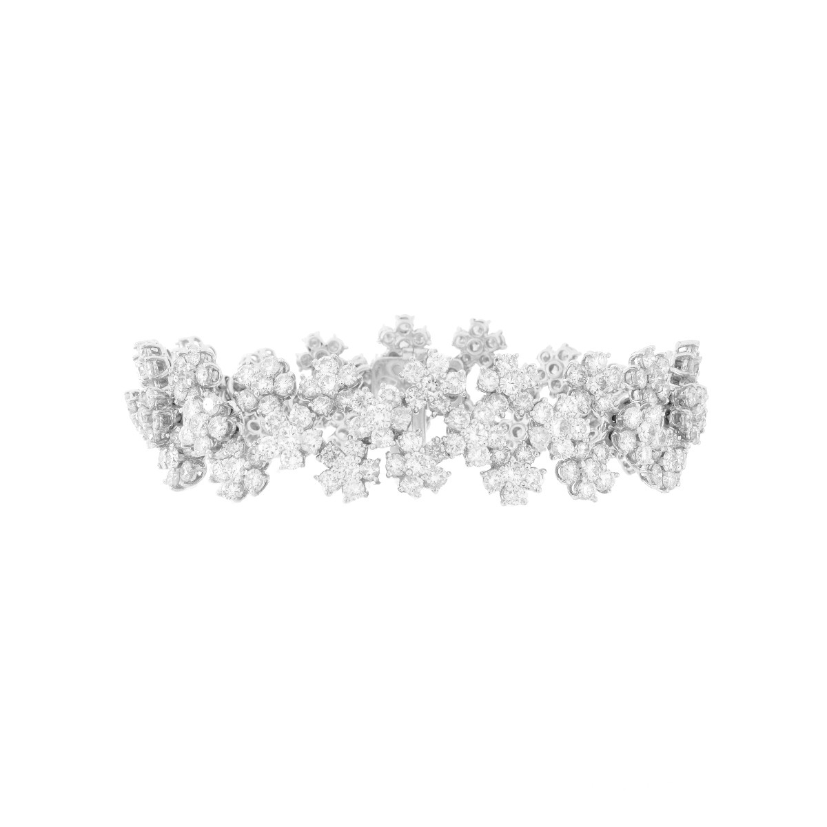 Diamond and 18K Bracelet - Image 2 of 7