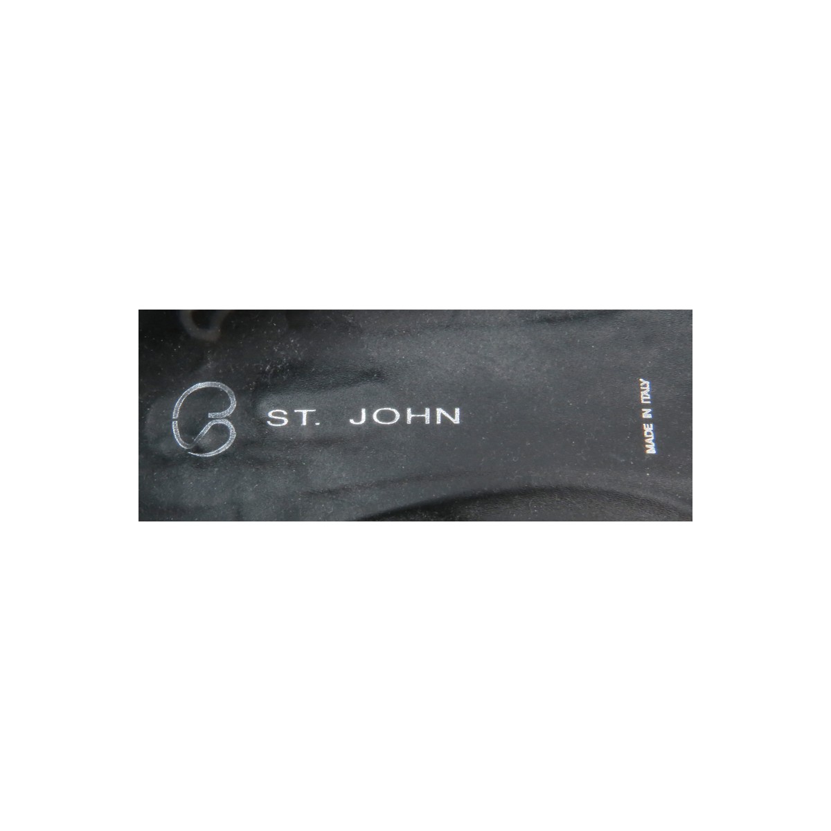 2 pcs St John Black Sequined Evening Clutch, Flats - Image 6 of 7