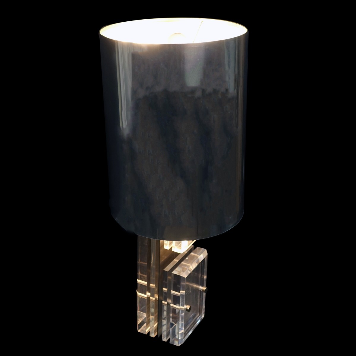 Lucite Lamp - Image 2 of 4