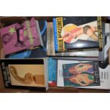 A box of erotica interest books, to include Peter Webb 'The Erotic Arts, a 1000 Forbidden Pictures
