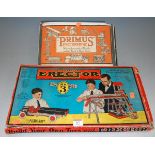 A Primus Engineering childs building kit; together with a Gilbert Erector, box No.3 set