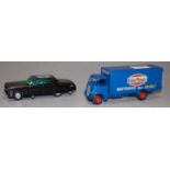 A Dinky Toys Guy truck, advertising Everready batteries; together with a Corgi Toys The Green