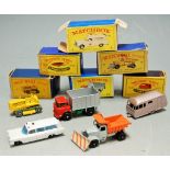 A small quantity of Matchbox series diecast models, some boxed