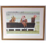 Stephen Smith, (20th century) Cheltenham's Champion Chaser, limited edition print no. 260/500,