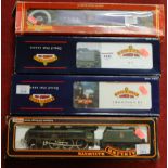 Four various boxed Bachmann, Hornby and Mainline 00 gauge locomotives, to include a Thomson B1