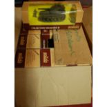 A trade box containing 12 Solido military diecast, appear as issued