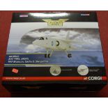 A Corgi Aviation Archive No. AA38603 1/72 scale BAC TSR2 aircraft with stand