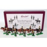 A Britains modern release Hamleys limited edition No. 00318 Hussars Regiment of the British Army