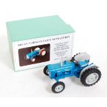A Brian Norman farm miniatures 1/32 scale white metal and resin model of a Fordson Super Dexta