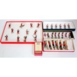 A collection of modern release white metal and hollow cast figures and figure sets, examples include
