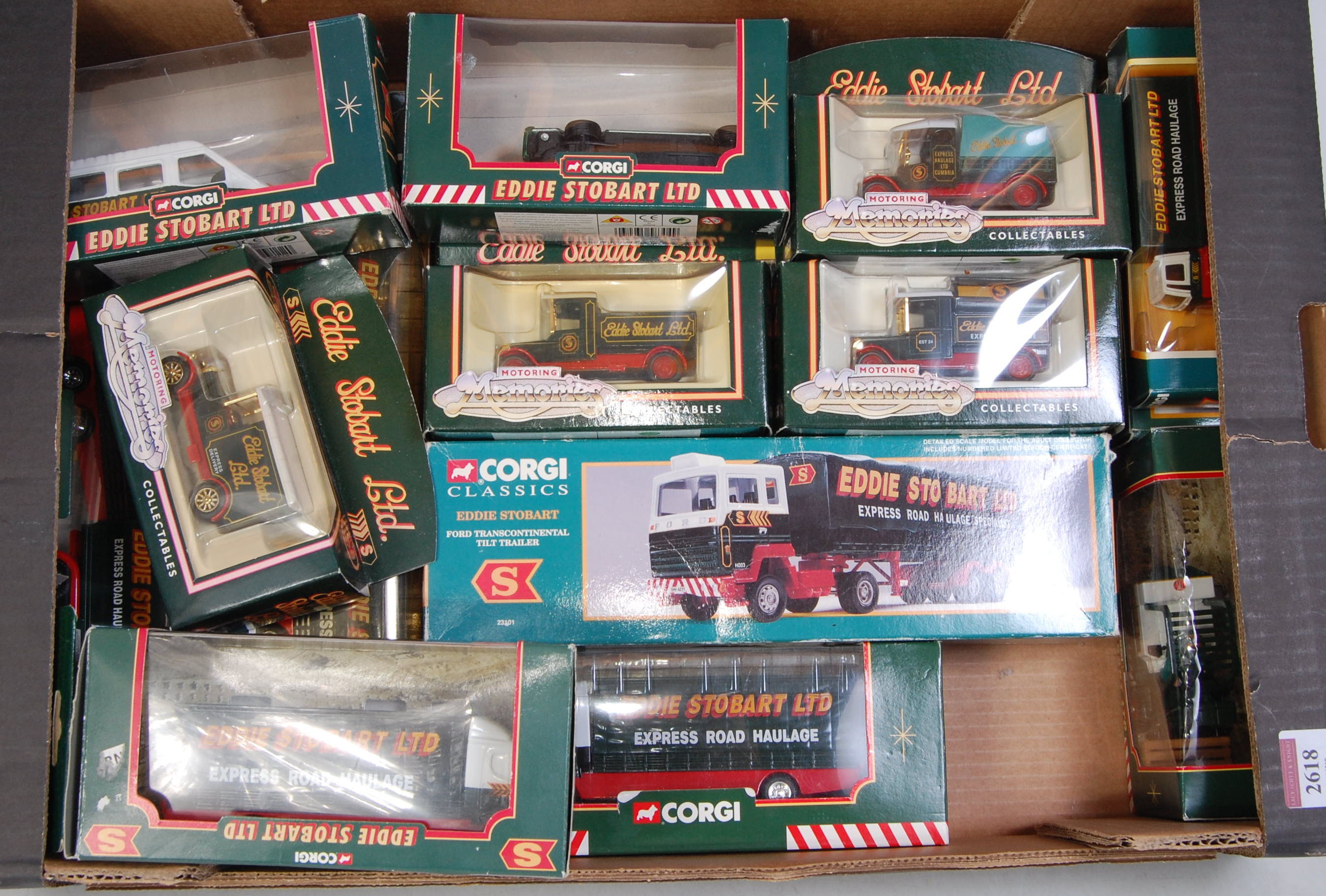 16 various boxed Corgi and Vanguards Eddie Stobart related diecasts, to include an Eddie Stobart