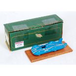 An MAE Models of Canada 1/43 scale white metal factory built landspeed record car No. LSR03 1956
