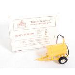 A Dads Tractors Memories from the Past, 1/32 scale white metal and resin model of a diesel bowser,