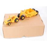 An EMD No. 076 1/50 scale resin and white metal model of an MRS 250 wheeled tractor unit with