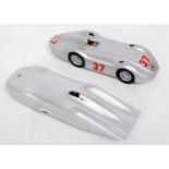 A Replicast/Geoff Brown resin handbuilt landspeed record car group both 1/43 scale to include a 1937