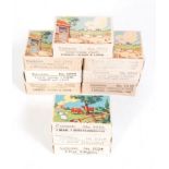 Ten various Britains picture pack farm series empty boxes, some examples with end flaps missing