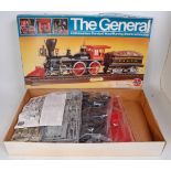 An Airfix 1/25 scale plastic model kit entitled The General, 440 American Standard wood burning