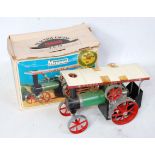 A Mamod TE1A traction engine, appears unused, in the original cardboard packed pictorial box